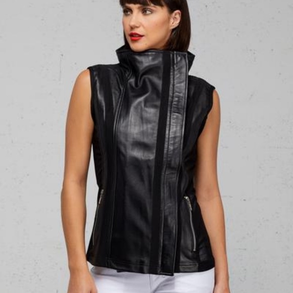 Anatomie Jackets & Blazers - Iris moto leather vest